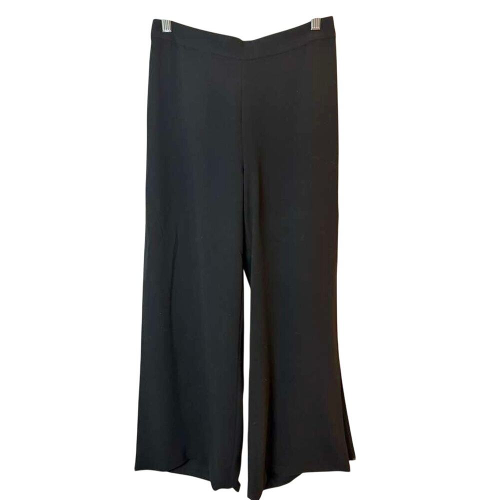 Mare Mare x Anthropologie Women's High-Rise Split-Leg Pants in Black sz. S